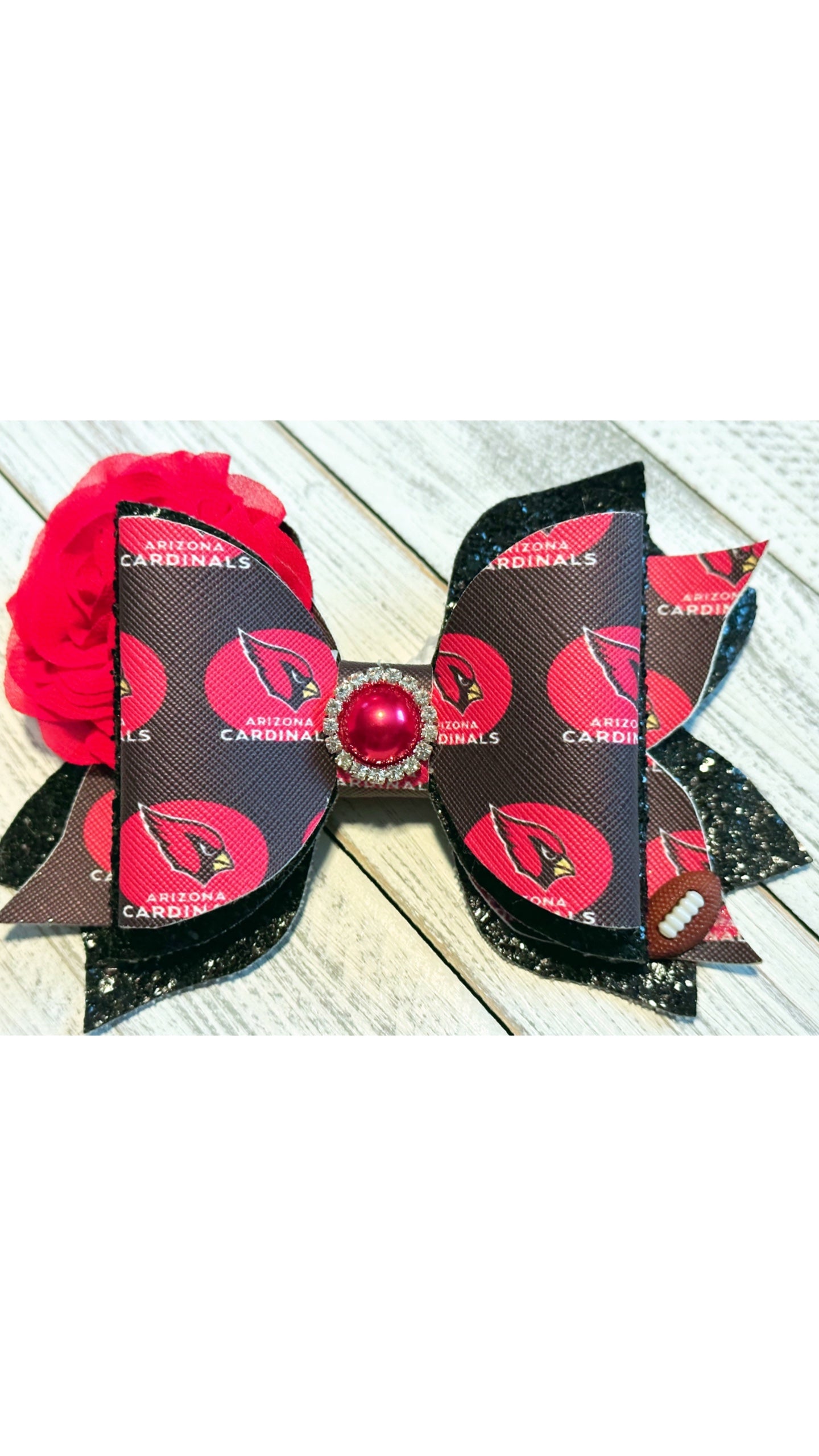 Arizona Football Hair Bow