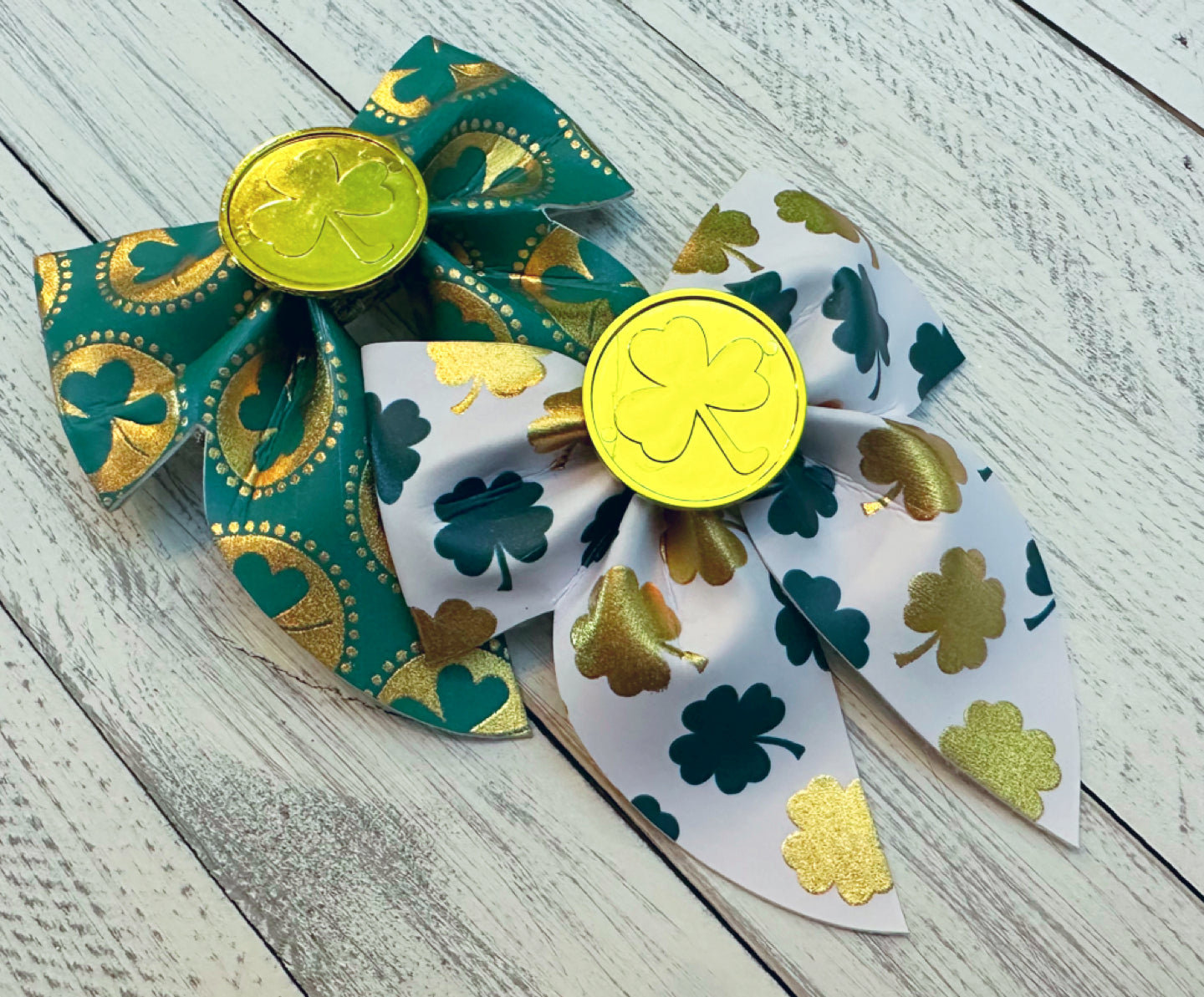 Saint Patrick Hair Bows