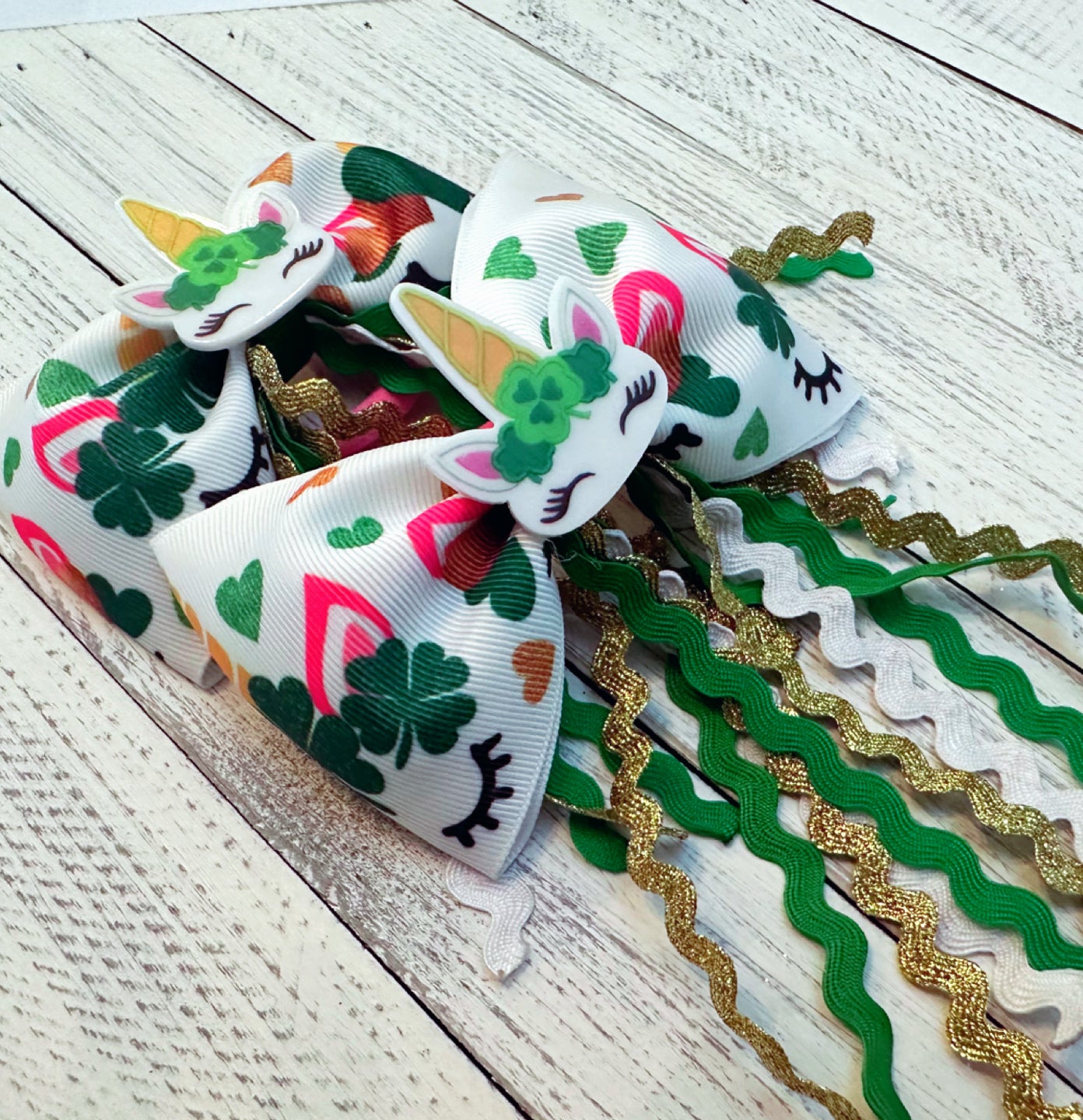 Saint Patrick Hair Bows