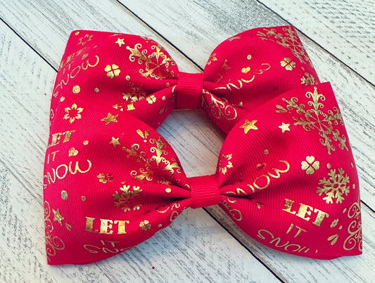 Christmas Hair Bows